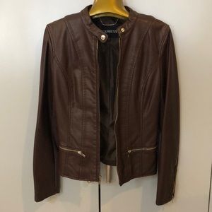 Express faux leather jacket